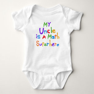 My Uncle Math Superhero T-shirts and Gifts