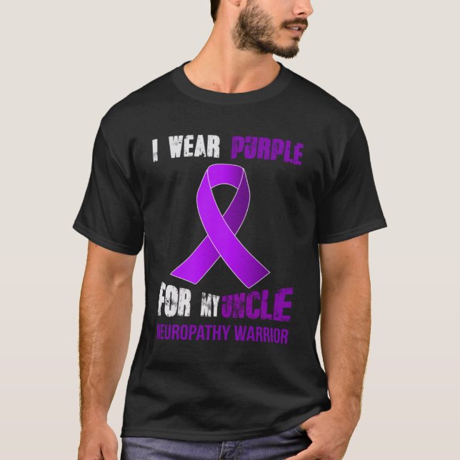 MY UNCLE  MY NEUROPATHY WARRIOR T-Shirt (Front)