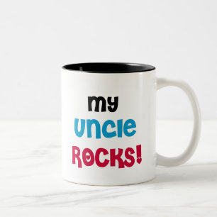 My Uncle Rocks Two-Tone Coffee Mug