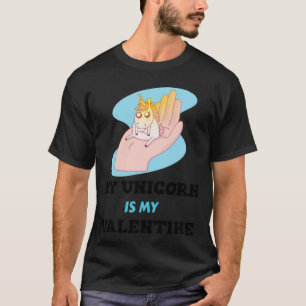 My Unicorn is my Valentine medical corona  T-Shirt