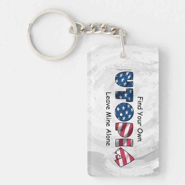 My Utopia Keychain (Front)
