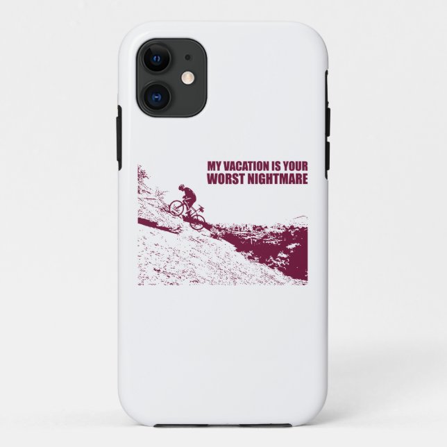 My Vacation Is Your Worst Nightmare Case-Mate iPhone Case (Back)