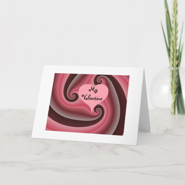 My Valentine Holiday Card (Front)