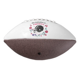 My Valentine is Football Invitation Postcard T-Shi