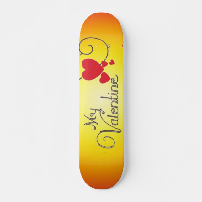 My Valentine Skateboard (Front)