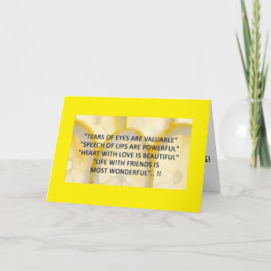 MY VERY BEST FRIEND-BIRTHDAY-MEAN THE WORLD TO ME CARD