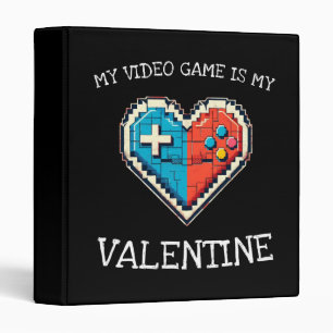 My Video Game is My Valentine Binder