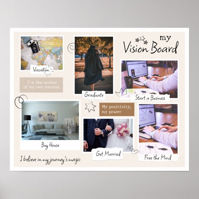 My Vision Board Poster (Front)