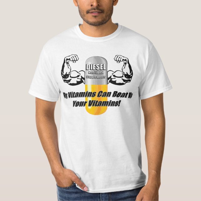 My Vitamins T-Shirt (Front)