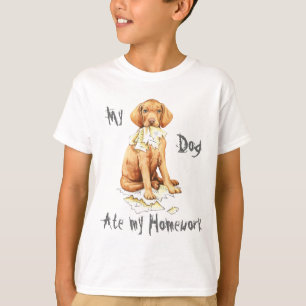 My Vizsla Ate my Homework T-Shirt