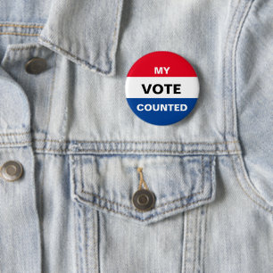 My Vote Counted Button