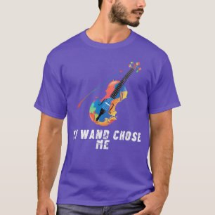 My Wand Chose Me Kawaii Violin Classic Music Lover T-Shirt