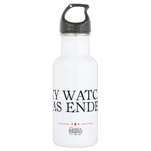 My Watch Has Ended 532 Ml Water Bottle