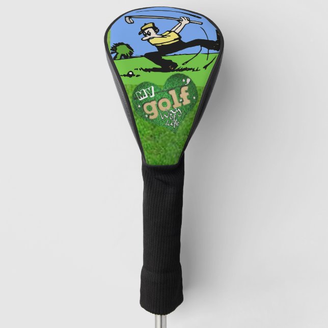 My Way of Life Golf Head Cover (Front)
