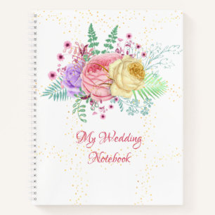 My Wedding Notebook Spring Bouquet