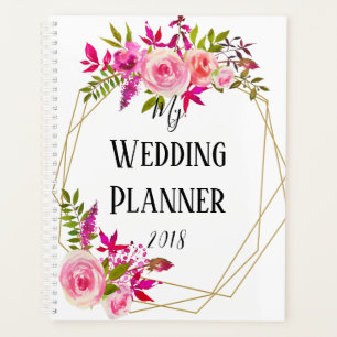 My Wedding planner organiser journal Crystal rose