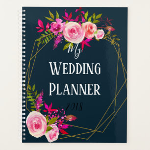 My Wedding planner organiser journal Crystal rose