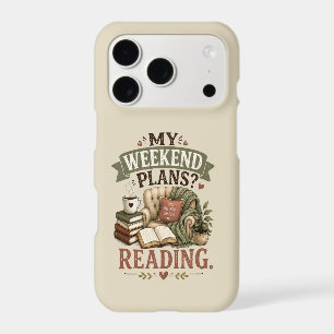 My Weekend Plans Reading Book Lover Cozy Reading 