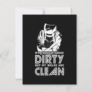 My Welds Are Clean Thank You Card