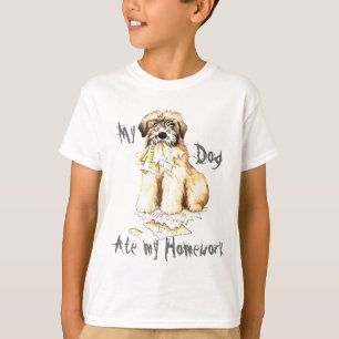 My Wheaten Ate My Homework T-Shirt