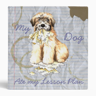 My Wheaten Ate My Lesson Plan Binder