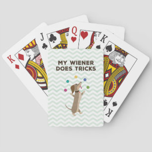 My Wiener Does Tricks Playing Cards
