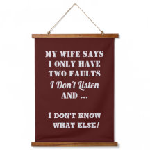My Wife and My Faults