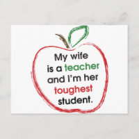 My Wife is a Teacher and I'm Her Toughest Student