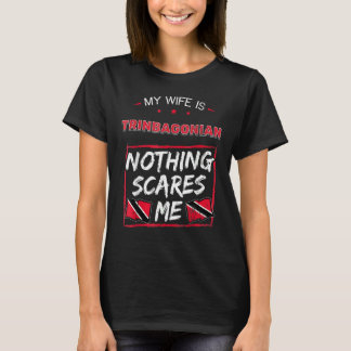 My Wife Is Trinbagonian Roots Trinidad And Tobago  T-Shirt