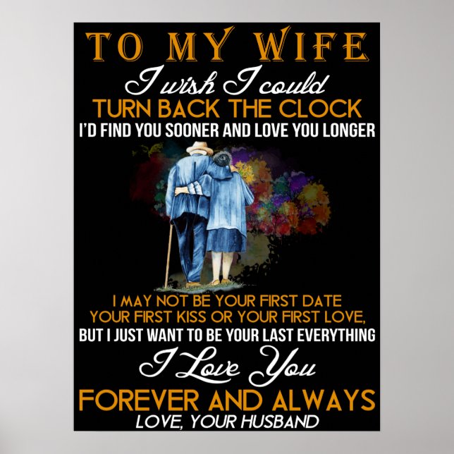 My Wife Poster (Front)