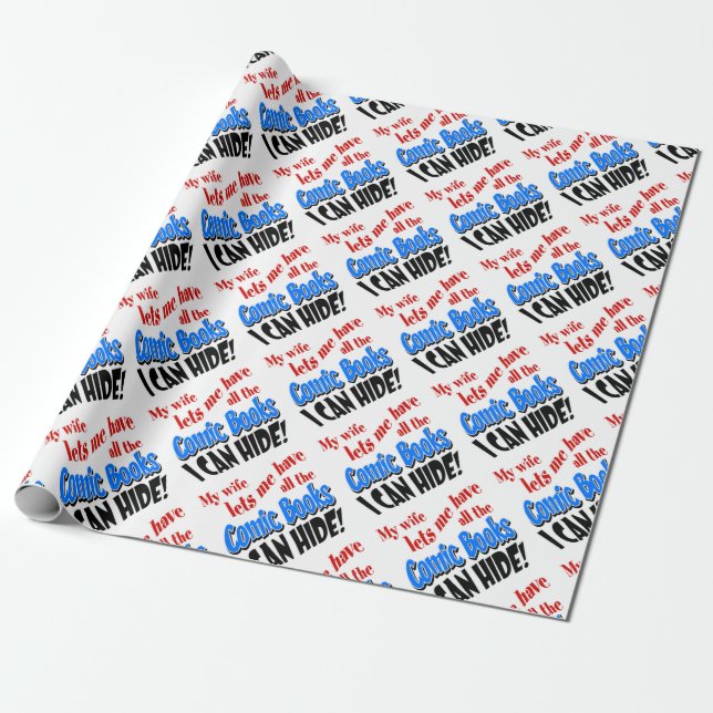 My Wife Wrapping Paper (Unrolled)