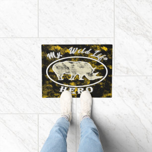 My wildlife hero  doormat