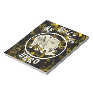 My wildlife hero notepad