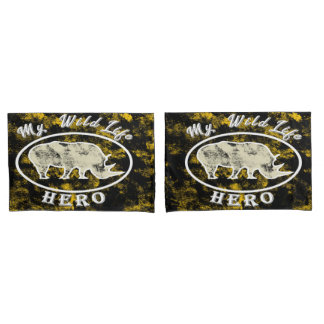 My wildlife hero pillowcase