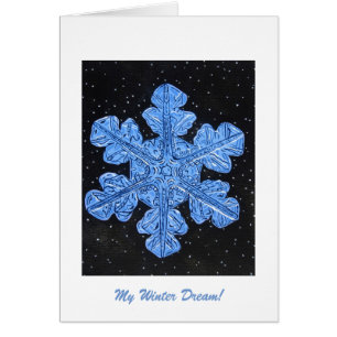 My Winter Dream Greeting Card