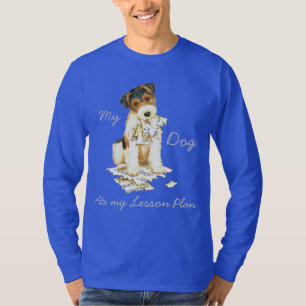 My Wire Fox Terrier Ate My Lesson Plan T-Shirt