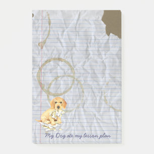 My Wirehaired Dachshund Ate my Lesson Plan Post-it Notes