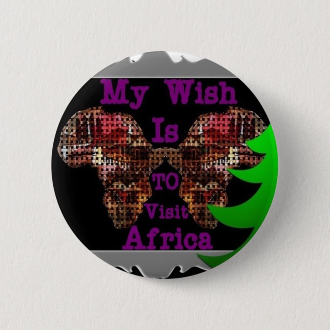 My Wish 2 Inch Round Button (Front)