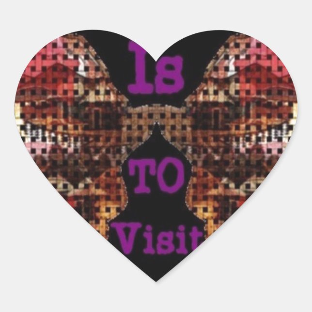 My Wish Heart Sticker (Front)