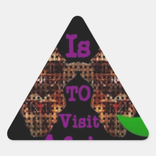 My Wish Triangle Sticker