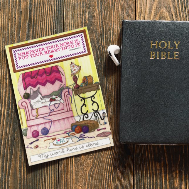 My Work Here is Done Pastor Appreciation Card (Creator Uploaded)