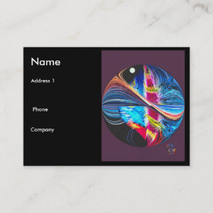 My World In Colour Business Card