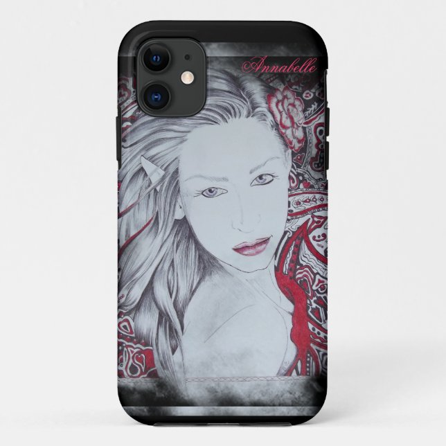 My World with Mist Frame (customizable) Case-Mate iPhone Case (Back)