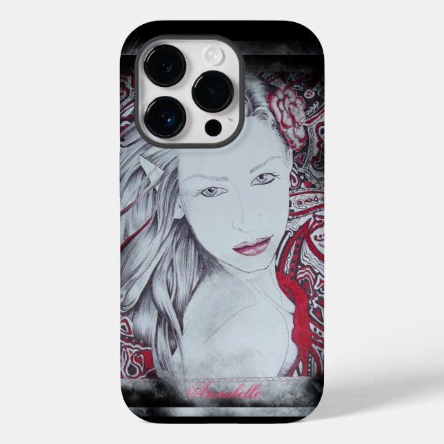 My World with Mist Frame (customizable) Case-Mate iPhone Case (Back)