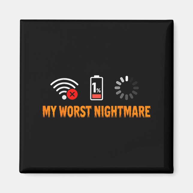 My Worst Funny For Gamers  Magnet (Front)