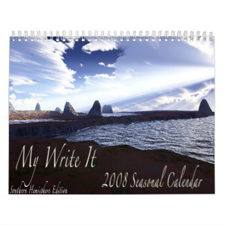 My Write It 2008 Seasonal Calendar STH Version