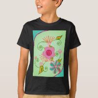 My XOXO Little Princess Floral Art Print Design