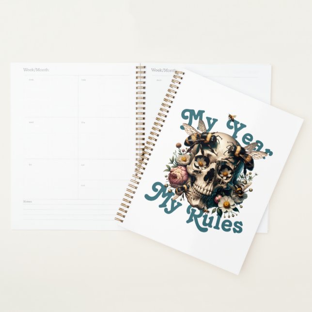 My Year My Rules Woman Power Xmas Custom Year Planner (Display)