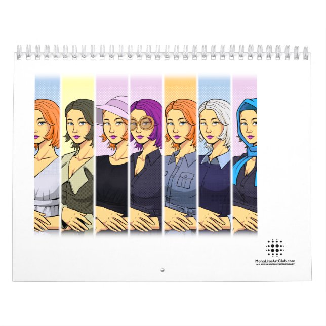 My Year with MonaLiza Calendar (Cover)