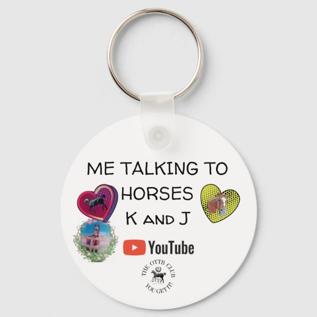 MY YOU TUBE MERCH KEYCHAIN (Front)